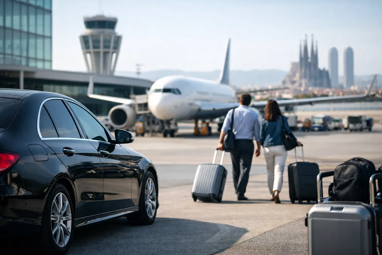 Are Transfer Flight Delays Monitored in Barcelona?
