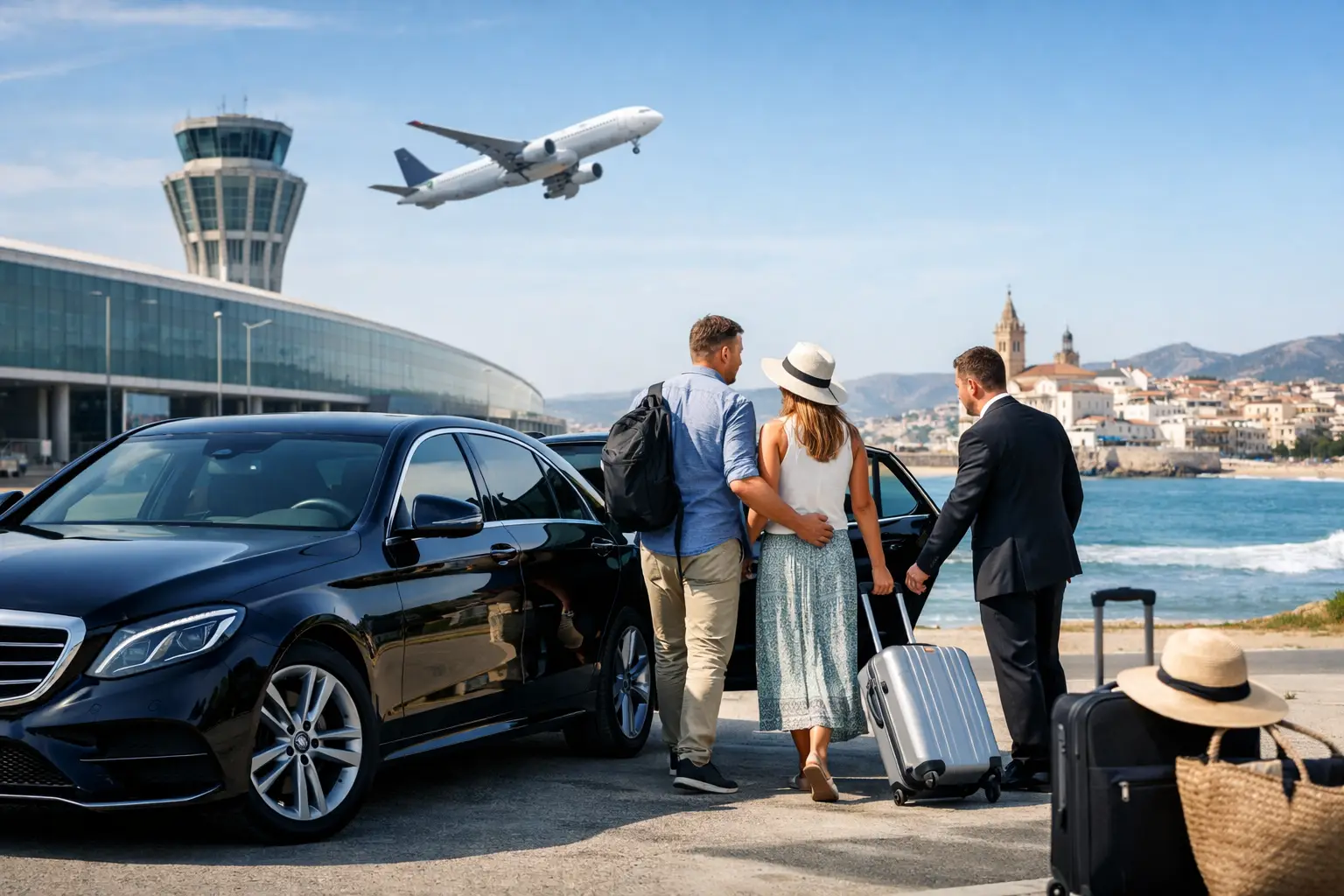Transfer Barcelona Airport to Sitges Easily